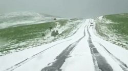 Elbrus’a Haziran ortasında kar yağdı