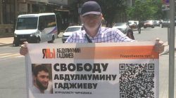 Dağıstanlı gazeteciler Abdulmumin Gaciyev için adalet istiyor